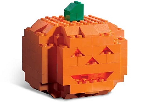 Build a Fun Halloween Pumpkin with Lego® Bricks!