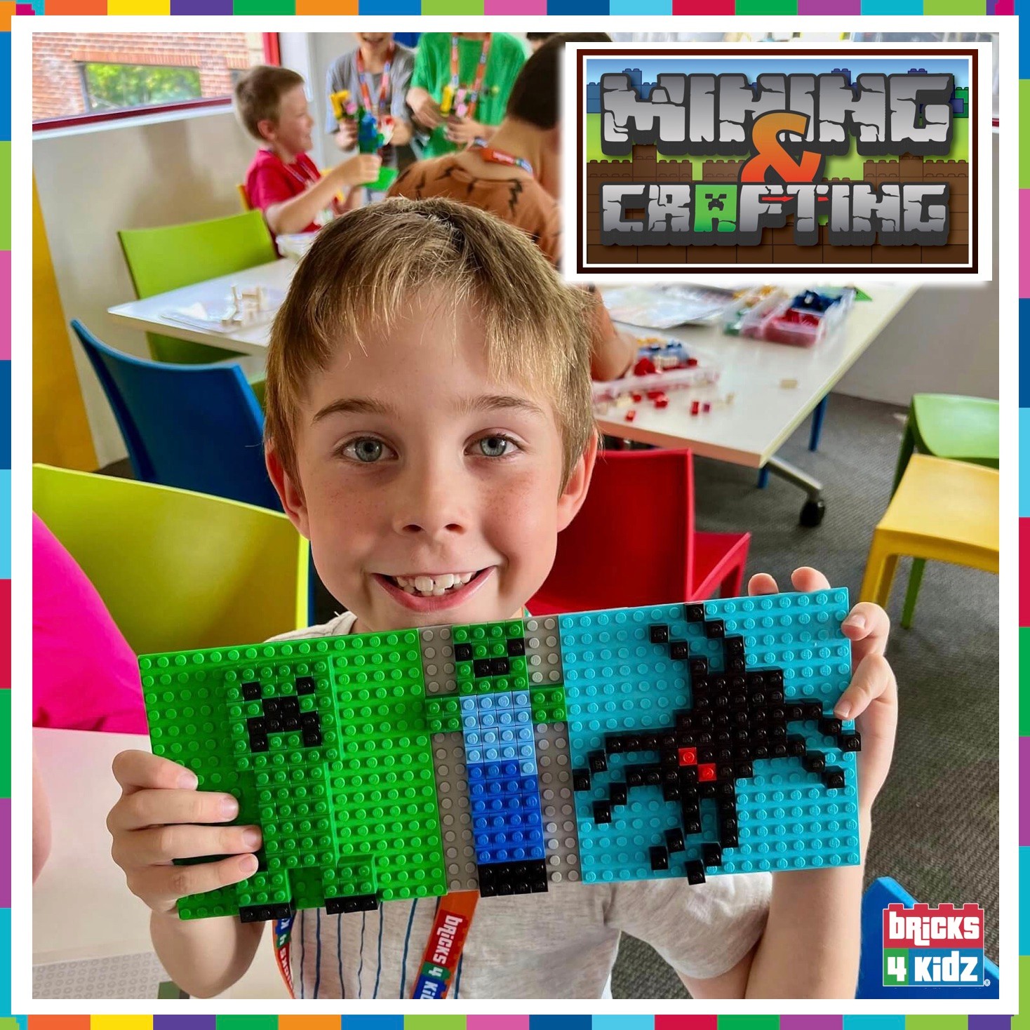 Mining and Crafting LEGO Workshop in Belmont