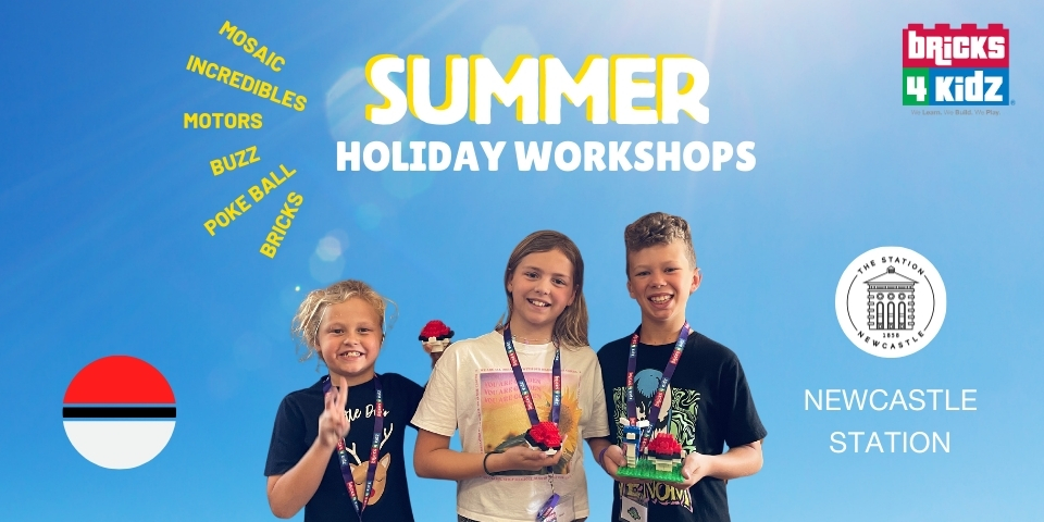 Summer Holiday Workshops with Bricks coming to The Station Newcastle