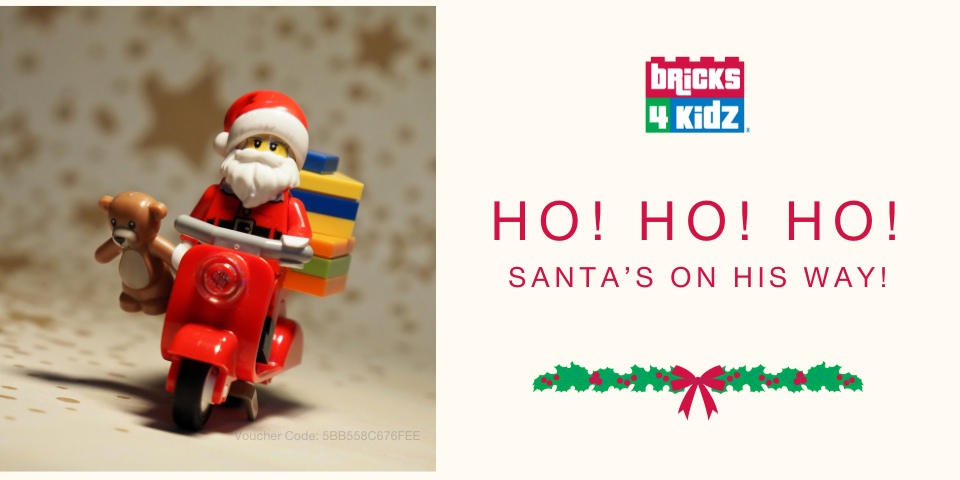 Santa is on his way! Bricks 4 Kidz Lake Macquarie