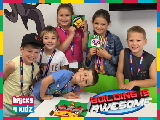 Warm Spring School Holiday Workshops are Great to Create with Mates at BRICKS 4 KIDZ! 🌼 🚀 😀