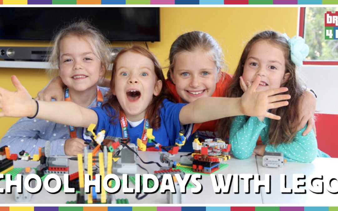 Warm Spring Days are Great to Create with Mates at our School Holiday Workshops with LEGO®!